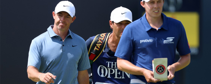 McIlroy no puede frente al dominio abrumador de Scottie Scheffler