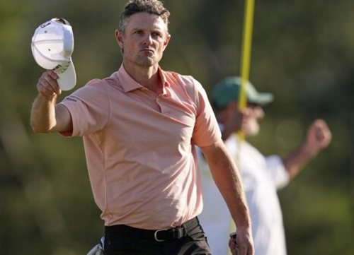 Justin Rose (-5) quiere hacer algo grande en Augusta