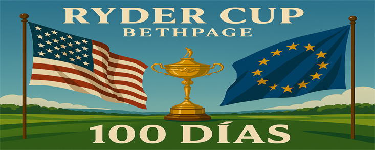 Quedan 100 días para la Ryder Cup más igualada de la historia en New York