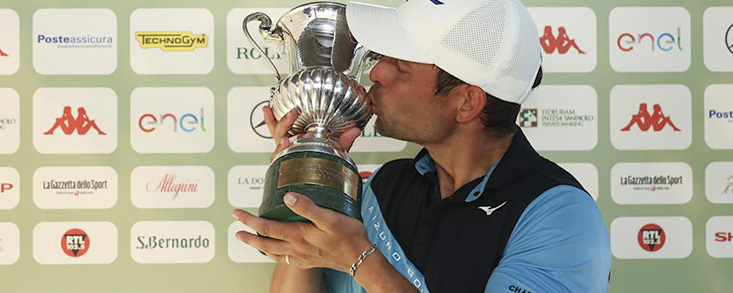 Saddier conquista el Open de Italia bajo un sol abrasador y sella su billete al Open