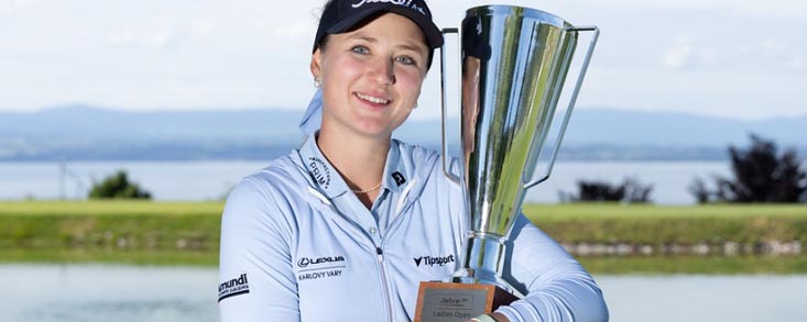 Sara Kouskava vuelve a demostrar su talento en un campo de major