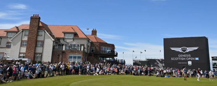 Vea en directo la segunda jornada del Genesis Scottish Open