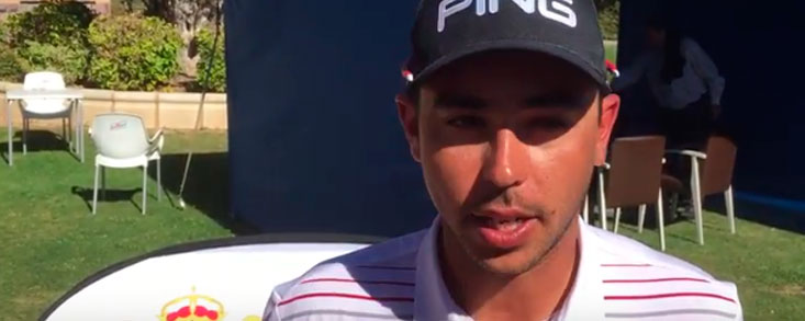 'He jugado muy bien al golf toda la semana'