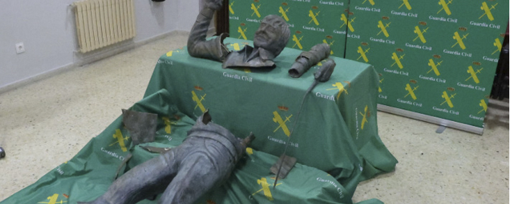Dos detenidos más por el robo de la estatua de Seve