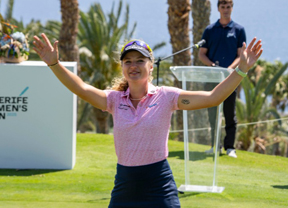 Sára Kousková, campeona del Tenerife Women's Open en un día histórico de golf