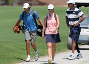 Tiger Woods, el espectador más ilustre de su hijo Charlie