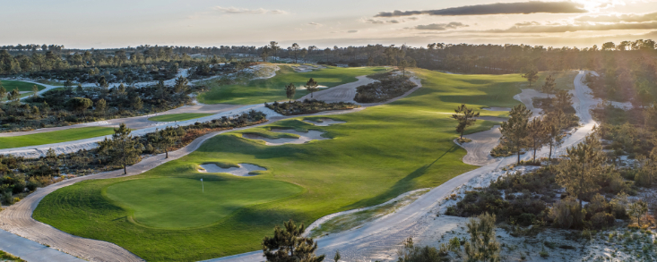 Sergio García inaugura su primer campo de golf en Portugal y no deja a nadie indiferente