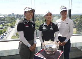 Tres ganadoras de majors, favoritas en Australia