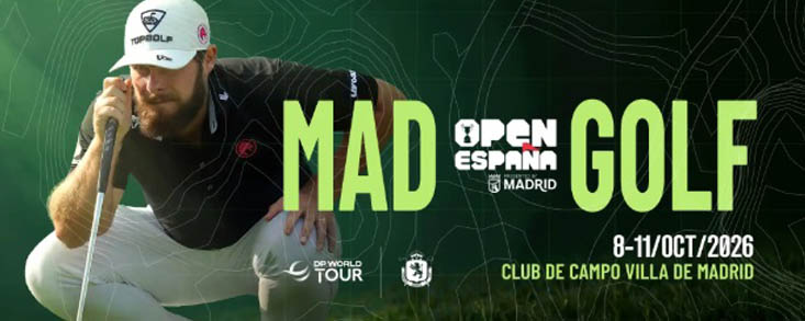 Tyrrel Hatton confirma su presencia en el Club de Campo Villa de Madrid