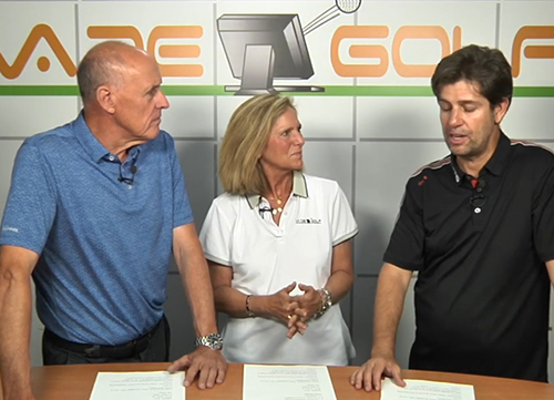 Toda la actualidad del mundo del golf en 45 minutos con Hugo Costa, Carmela Fernández Piera y Guillermo Salmerón