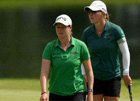 Ewing y Kupcho hacen valer su experiencia en las dos rondas de foursomes