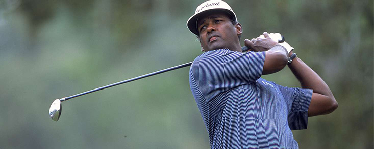 Triple empate con Vijay Singh, Yang y Percy empatados con -6