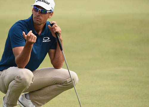 Jon Rahm, Rafa Cabrera Bello y Andrew Johnston juntos