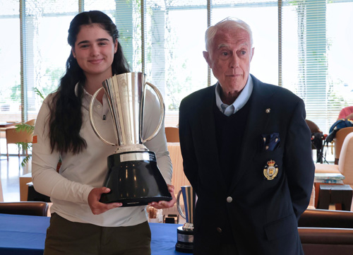 Martina Navarro, golf de calidad en Golf Santander