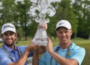 Nick Hardy and Davis Riley estrenan su palmarés en el Zurich Classic